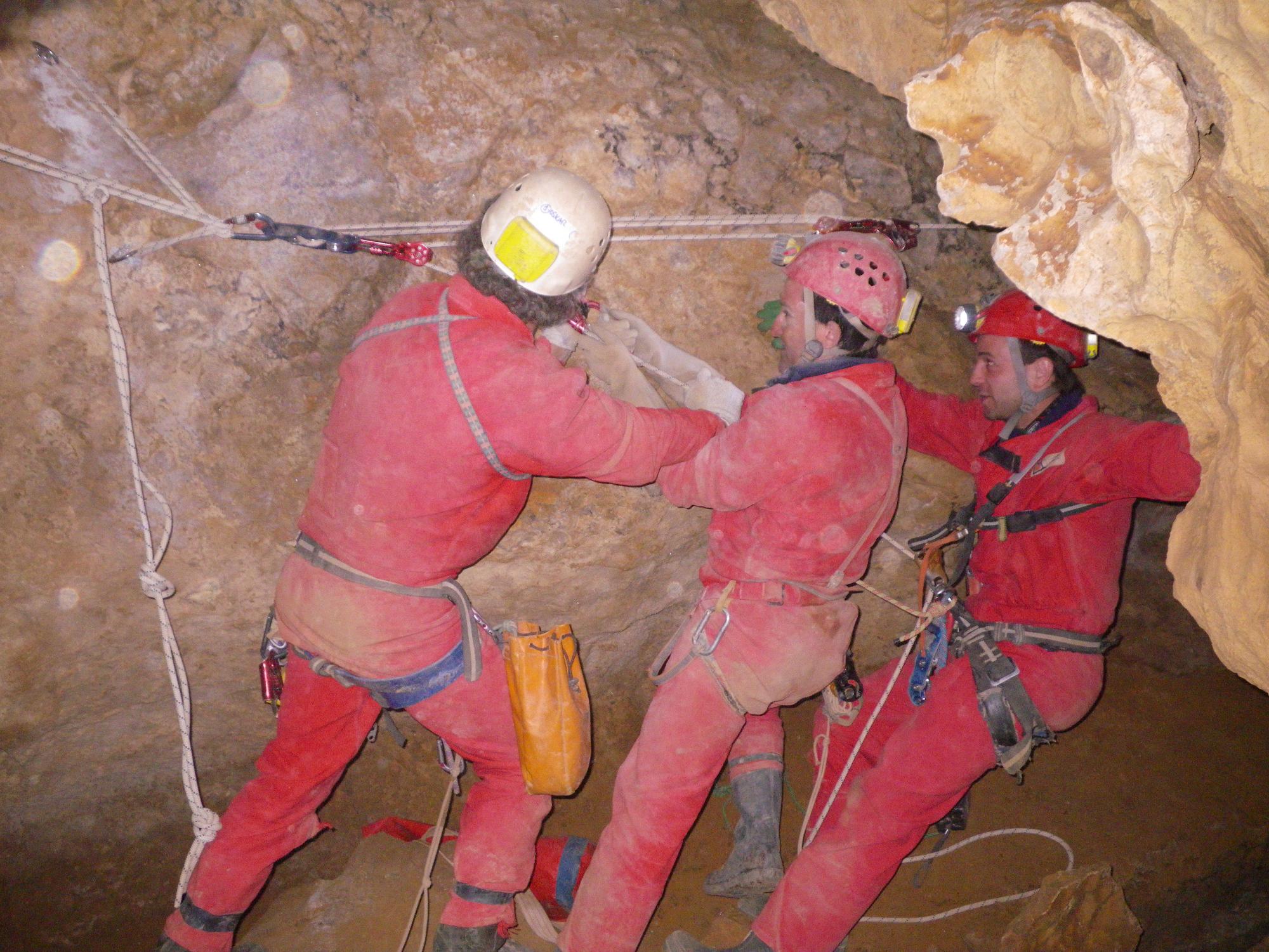 Simulacro de Rescate del Grupo de Espeleosocorro